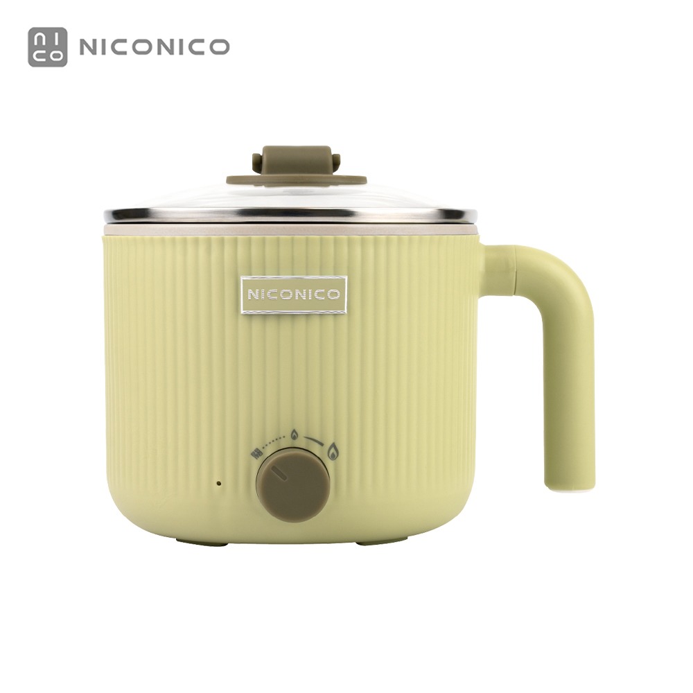 【實體店面公司貨】 NICONICO 輕食陶瓷鈦料理鍋 美食鍋 泡麵鍋 套房必備 NI-GP2502-規格圖9