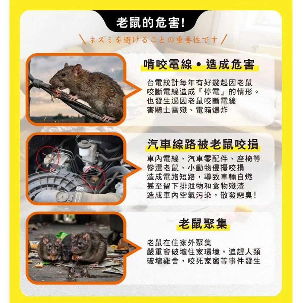 【實體店面現貨】快樂屋 防鼠凝膠 防鼠膏 老鼠 驅鼠膏驅鼠 啃咬 凝膠 迴避 辣椒 尤加利精油 台灣製造-細節圖2