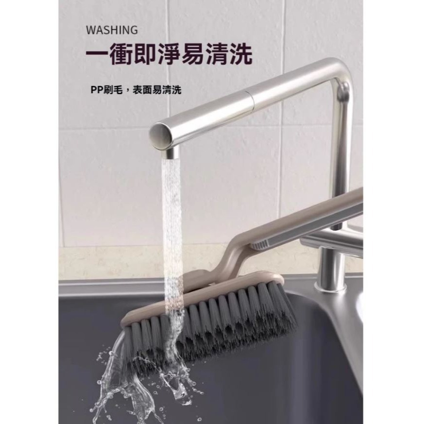 【實體店面現貨】旋轉清潔刷 V型隙清潔刷 縫隙刷 硬毛浴室刷 磁磚刷 地縫刷 360°可旋轉清潔刷 刷子-細節圖7