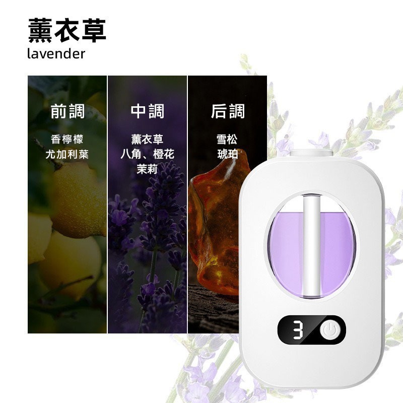 【實體店面現貨】自動香薰機 數顯香薰機 擴香機 自動噴香機 香氛機 香薰精油 持續噴霧-細節圖7