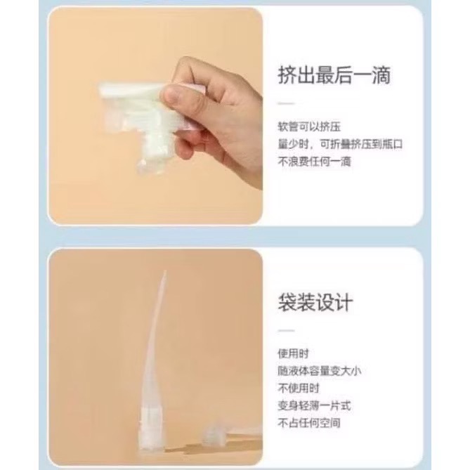 旅行盥洗用品蓋子分裝袋10入-細節圖4