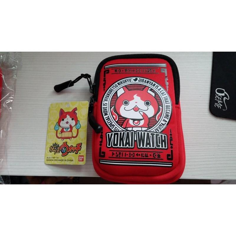 >日版 妖怪手錶 吉胖貓 手機小物包 附掛勾-細節圖3