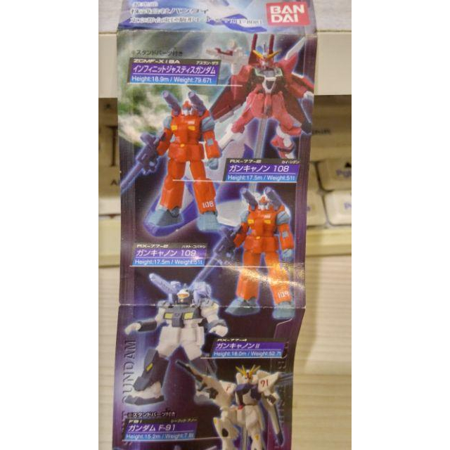 <熊右衛門>萬代 鋼彈 MS精選集  第38彈 全7種-細節圖2