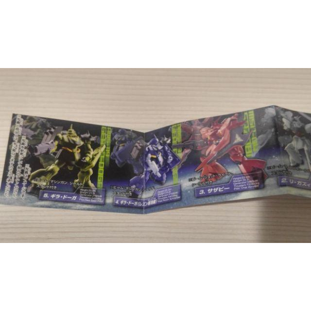 <熊右衛門> 萬代 HMS 鋼彈超可動系列扭蛋 合售 沙沙比 基拉德卡組合 現貨-細節圖3