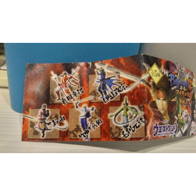 <熊右衛門>日版 戰國巴薩拉2  basara2 人物扭蛋 單賣竹中半兵衛-細節圖3