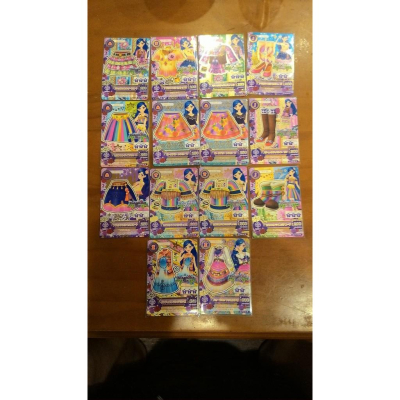 日版 偶像學園 日卡 卡片組合 72張 一次放送