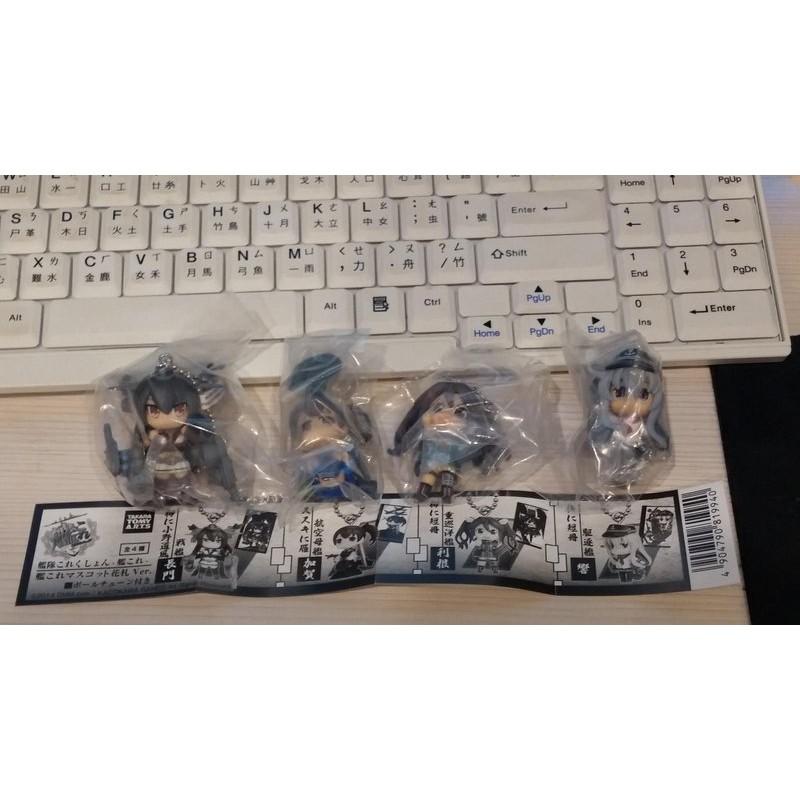 日版 艦隊Collection 艦娘 長門 加賀 利根 響 花禮 人物扭蛋 全4種-細節圖2