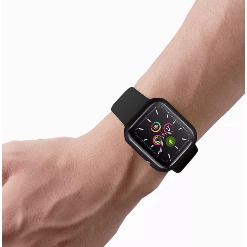 瑞克倉庫✱Apple watch 磨砂霧感 摟空 保護殼 簍空磨砂錶殼 iwatch apple watch 8~ 1-細節圖5