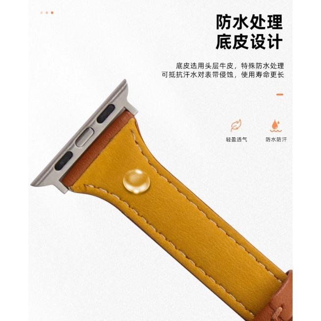 瑞克倉庫✱Apple watch 小蠻腰手錶 iwatch 皮錶帶 apple watch 8~ 1(全系列)-細節圖8