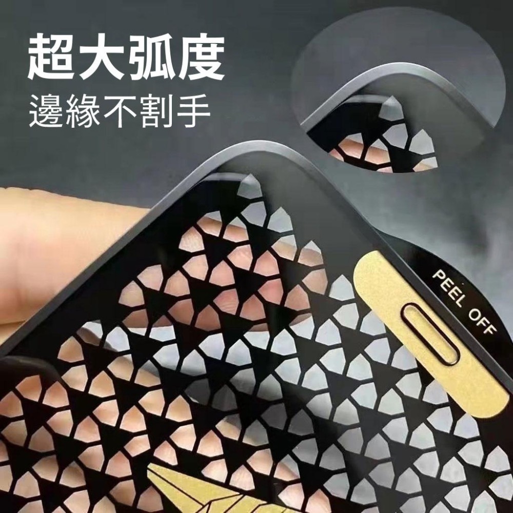 瑞克倉庫✱ IPhone 14 13 12  立體3D 鑽石切割 手機鋼化膜  全屏覆蓋 防刮防爆 高清抗指紋 9H硬度-細節圖5