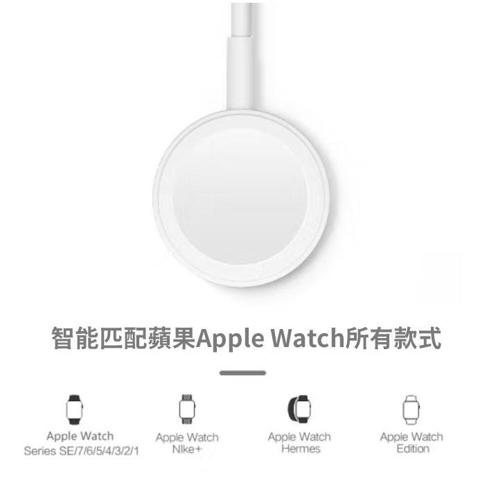 瑞克倉庫✱ Watch充電座 iwatch磁吸充電盤 磁吸充電線 watch手錶矽膠支架-細節圖6