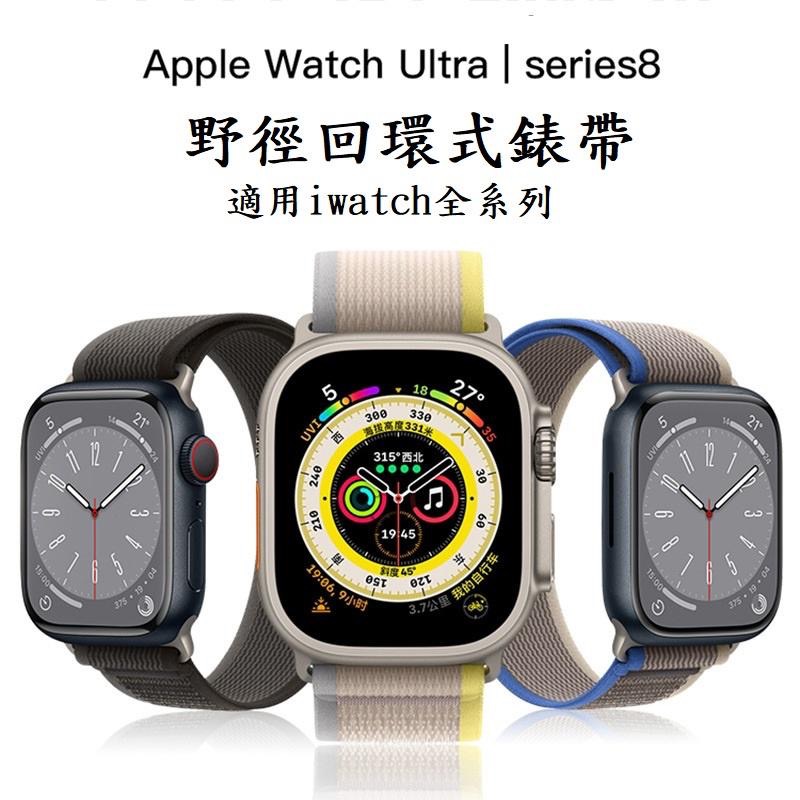 瑞克倉庫✱Apple watch Ultra 高山 越野 海洋回環錶帶 G式金屬錶扣  iwacht8~ 1(全系列)-細節圖2