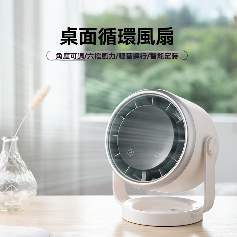 F703 智能定時 桌面循環扇-細節圖5