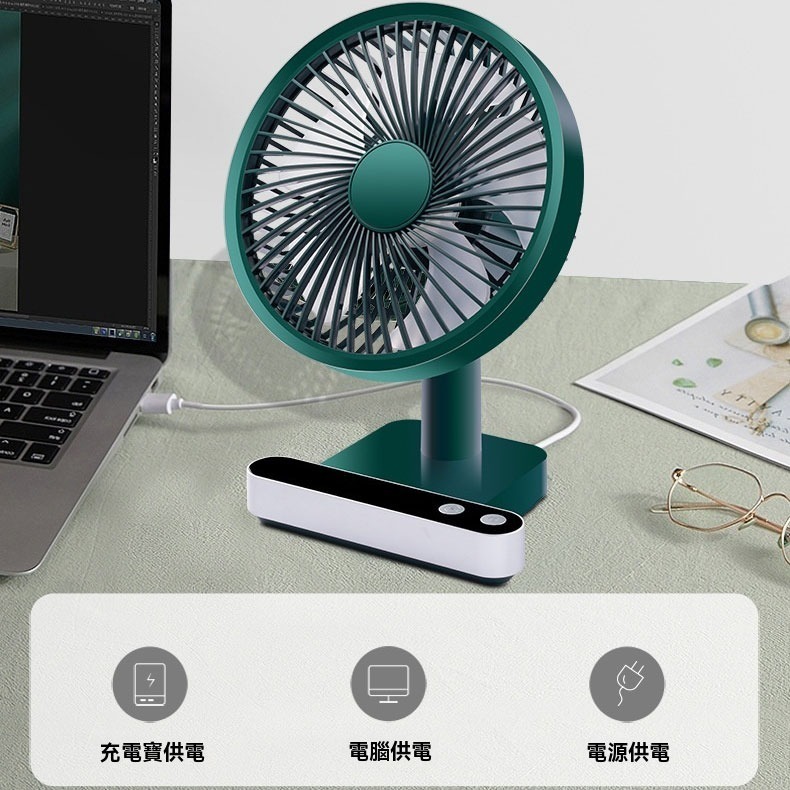 F702 桌面自動擺頭風扇-細節圖4