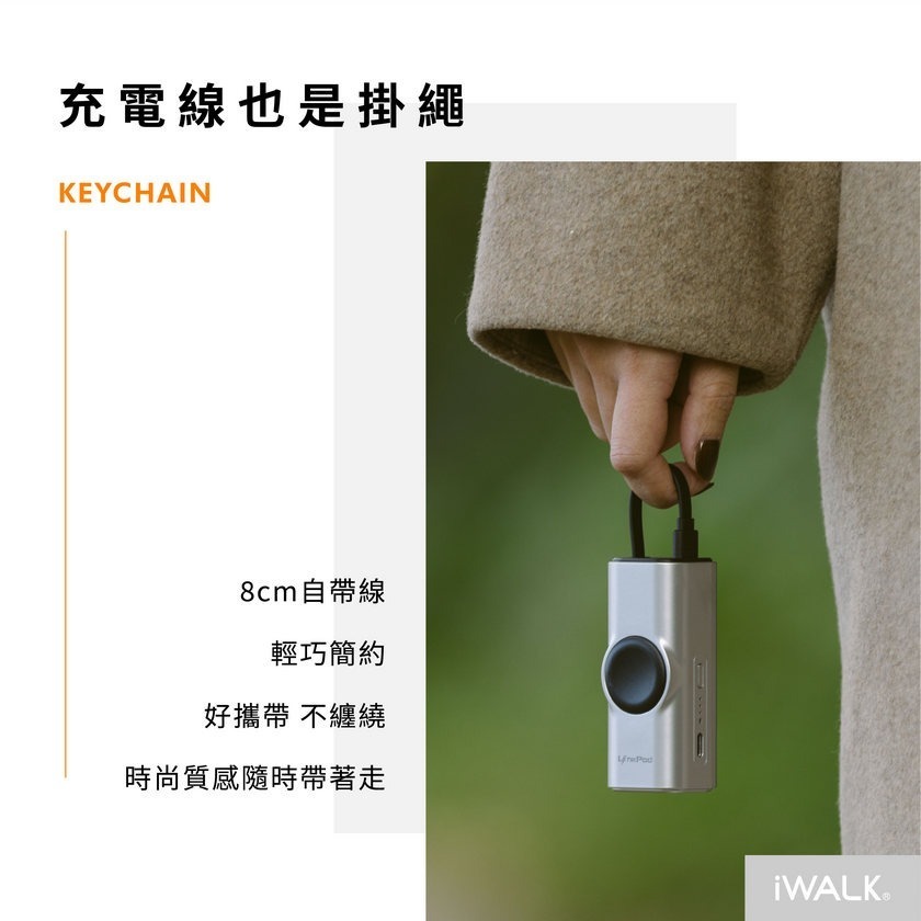 【iWALK】 手錶二合一行動電源 行動電源 Watch充電器 Apple Watch 充電 口袋充-細節圖5
