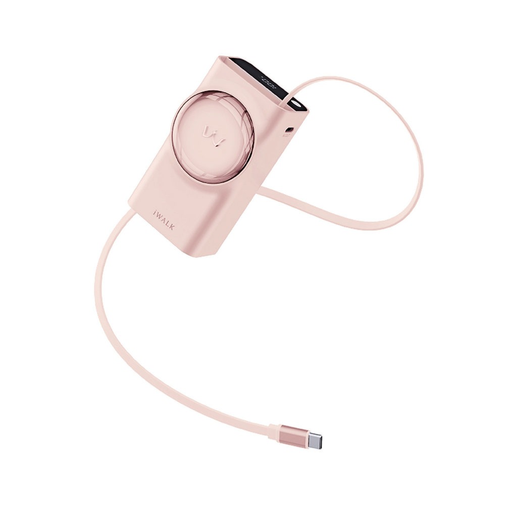 【iWALK】Reel 伸縮線行動電源 伸縮線 行動電源 口袋行動電源 隨拉充行動電源 三合一-規格圖10
