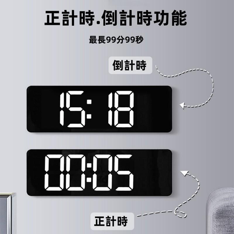16寸大屏功能顯示時鐘🔥平價現貨🔥 數字鐘 電子鐘 大屏數位掛牆 數字時鐘 大屏功能顯示時鐘 時鐘 掛鐘-細節圖5