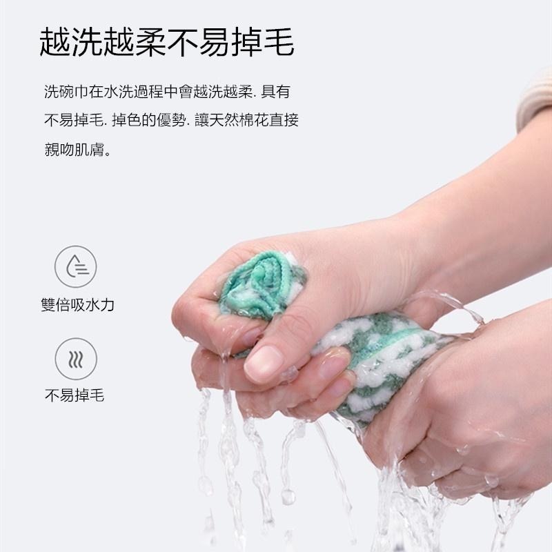 加厚波浪吸水抹布 🔥平價現貨🔥 吸水抹布 廚房抹布 珊瑚絨抹布 清潔抹布 超細纖維抹布 不沾油吸水抹布 去污抹布-細節圖3