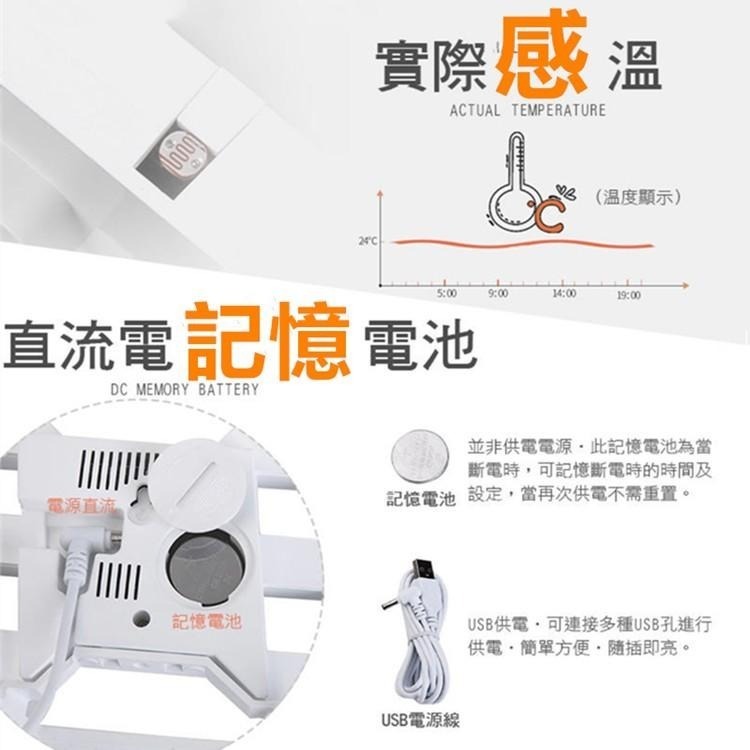 LED掛鐘 🔥平價現貨🔥3D數位LED掛鐘 溫度鐘 桌鐘 立體電子時鐘 時鐘 電子鐘 掛鐘 數位鐘 桌鐘 電子鬧鐘-細節圖6