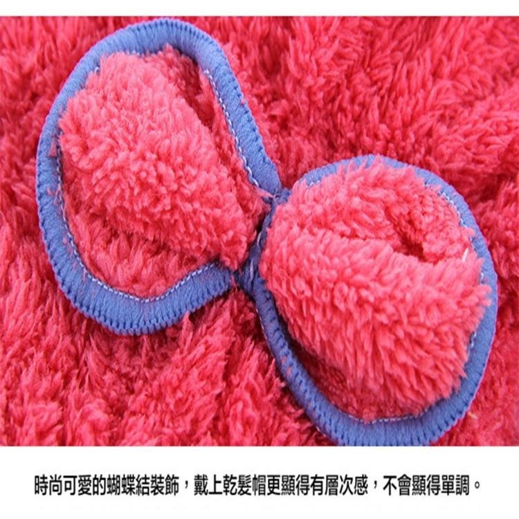加厚珊瑚絨乾髮帽 🔥平價現貨🔥 珊瑚絨乾髮帽 擦髮帽 包頭巾 乾髮毛巾 吸水帽 浴帽 擦髮浴帽 珊瑚絨毛巾-細節圖9