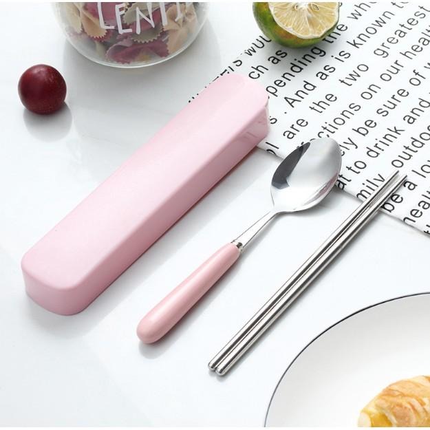 不鏽鋼餐具 🔥平價現貨🔥餐具 筷子餐具 環保餐具 餐具組 便攜餐具組 304不鏽鋼 隨身餐具-細節圖2