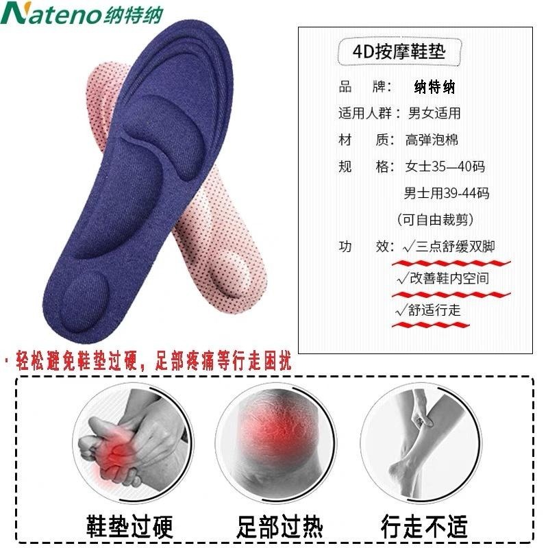 4D立體鞋墊 🔥平價現貨🔥紓壓鞋墊 減壓鞋墊 按摩鞋墊 記憶鞋墊 足弓減壓 足弓墊 後跟墊 泡棉鞋墊 鞋墊-細節圖9