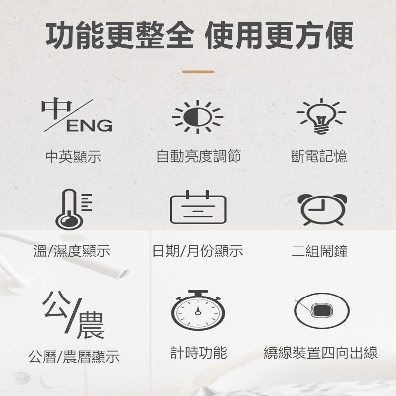LED圓形掛鐘 🔥平價現貨🔥LED數位圓形掛鐘 12寸時鐘 電子鐘 居家掛鐘 辦公室時鐘 掛鐘 時鐘 鬧鐘 壁鐘-細節圖8