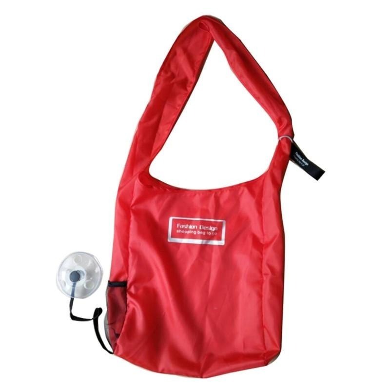 環保購物袋 🔥平價現貨🔥 圓盤購物袋 折疊袋 購物袋 防水購物袋 收納袋 手提袋 單肩包 提袋 折疊購物袋-細節圖3