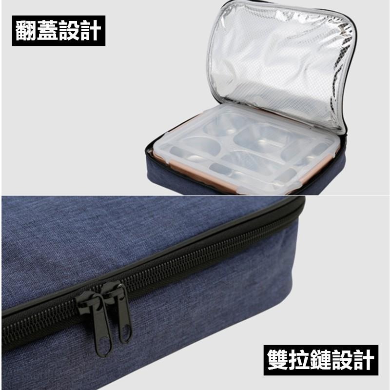 方型便當袋 🔥平價現貨🔥飯盒保温包 手提飯盒袋 方形扁款午餐包 便當袋 包溫袋 保鮮袋 保冷袋 餐包 學生午餐包-細節圖7
