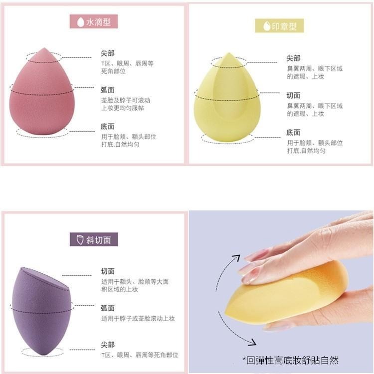 雞蛋盒美妝蛋 🔥平價現貨🔥化妆粉撲 美妝蛋 粉撲1盒4入 氣墊粉撲 化妝蛋 彩妝蛋 粉撲 海綿粉撲 乾濕兩用 粉撲蛋-細節圖9