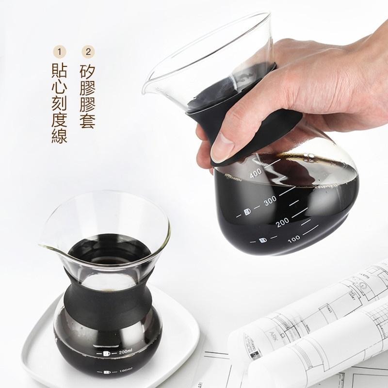 咖啡過濾壺 🔥平價現貨🔥耐高温玻璃手冲咖啡壺 高硼硅玻璃分享咖啡壺 玻璃咖啡壺 咖啡用具 咖啡壺 玻璃壺 手沖咖啡壺-細節圖3