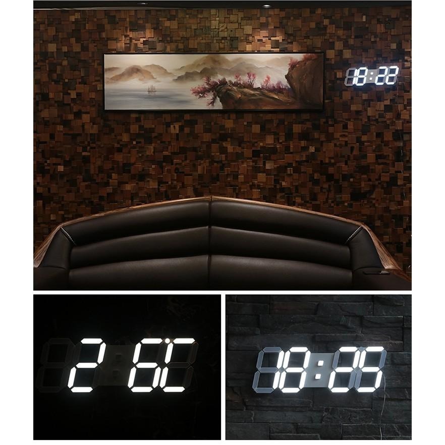 大型LED數字時鐘 🔥平價現貨🔥萬年曆時尚掛鐘 客廳掛鐘 時鐘 數字鐘 電子鐘 3D數字時鐘 科技電子鐘 LED-細節圖3