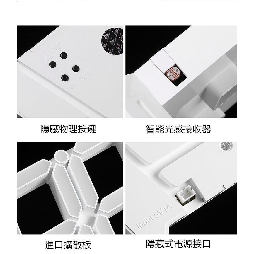 大型LED數字時鐘 🔥平價現貨🔥萬年曆時尚掛鐘 客廳掛鐘 時鐘 數字鐘 電子鐘 3D數字時鐘 科技電子鐘 LED-細節圖6