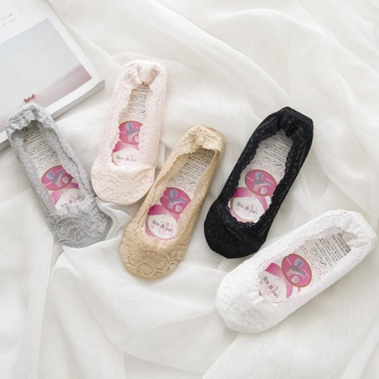 女蕾絲襪 🔥平價現貨🔥女襪 襪子 透氣襪 薄防脱隱形襪 隱形襪 短襪 防滑襪 蕾絲襪 裸襪 船襪 止滑襪-細節圖3