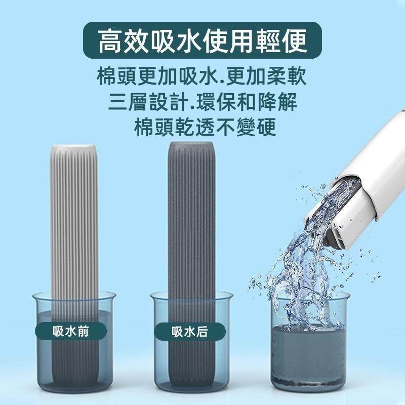 迷你小拖把🔥平價現貨🔥乾濕兩用 免手洗拖把 便攜拖把 迷你海綿拖 迷你清潔拖把 擦玻璃神器 免手洗拖把 懶人拖把-細節圖7