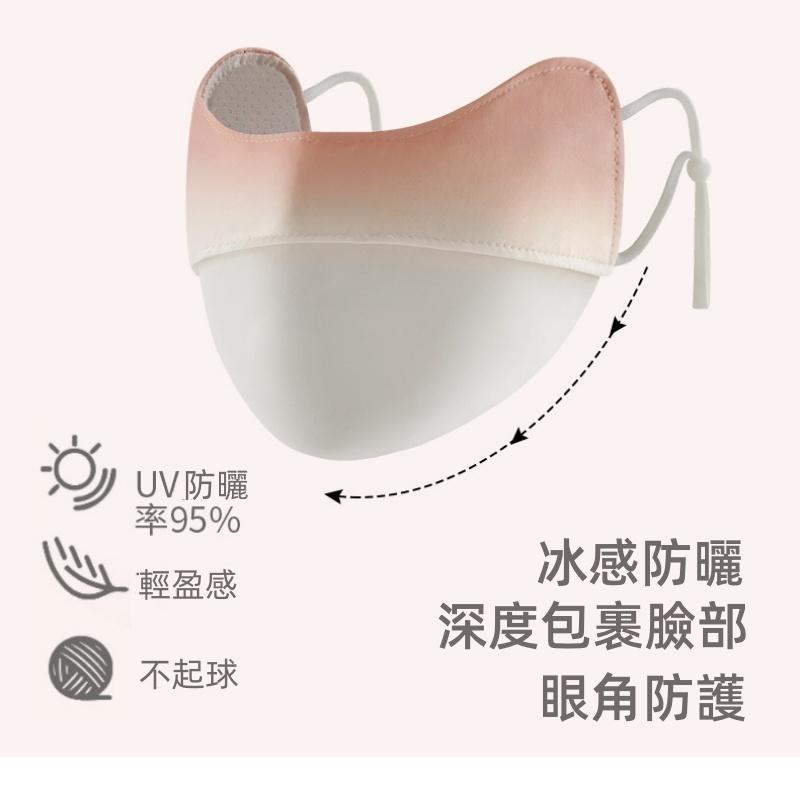 無痕漸層口罩🔥平價現貨🔥3D立體口罩 防曬口罩 防紫外綫 護眼角口罩 騎行口罩 透氣 冰絲薄款口罩 防塵口罩-細節圖8