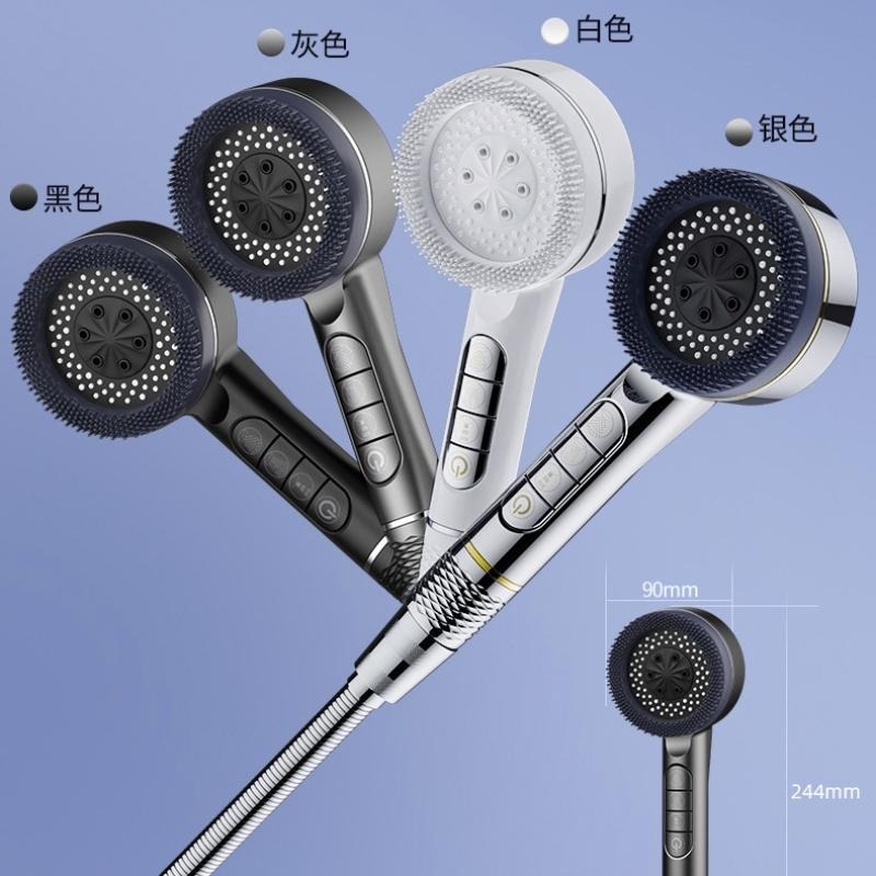 增壓沐浴蓮蓬頭🔥隔日到貨🔥淋浴花灑  一鍵止水 德國戴噴蓮蓬頭 按摩蓮蓬頭 蓮蓬頭 花灑 增壓花灑 加壓出水噴頭-細節圖7