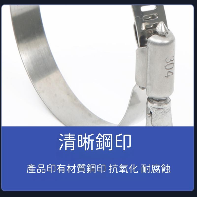 不鏽鋼手擰喉箍🔥隔日到貨🔥304不銹鋼 手擰卡箍管束 多種規格 油管夾 管束 管夾 管箍 束環 水管束環 卡箍-細節圖8
