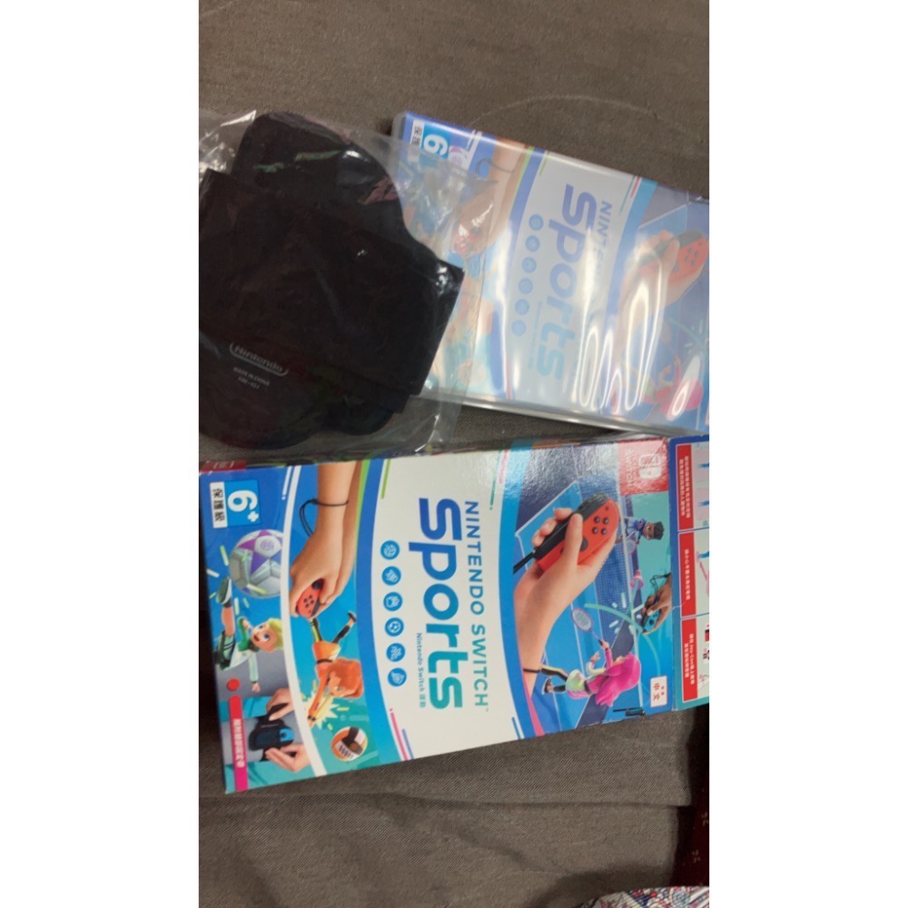 NS 二手 運動有盒 單遊戲片 或含原廠綁腿組合-細節圖2