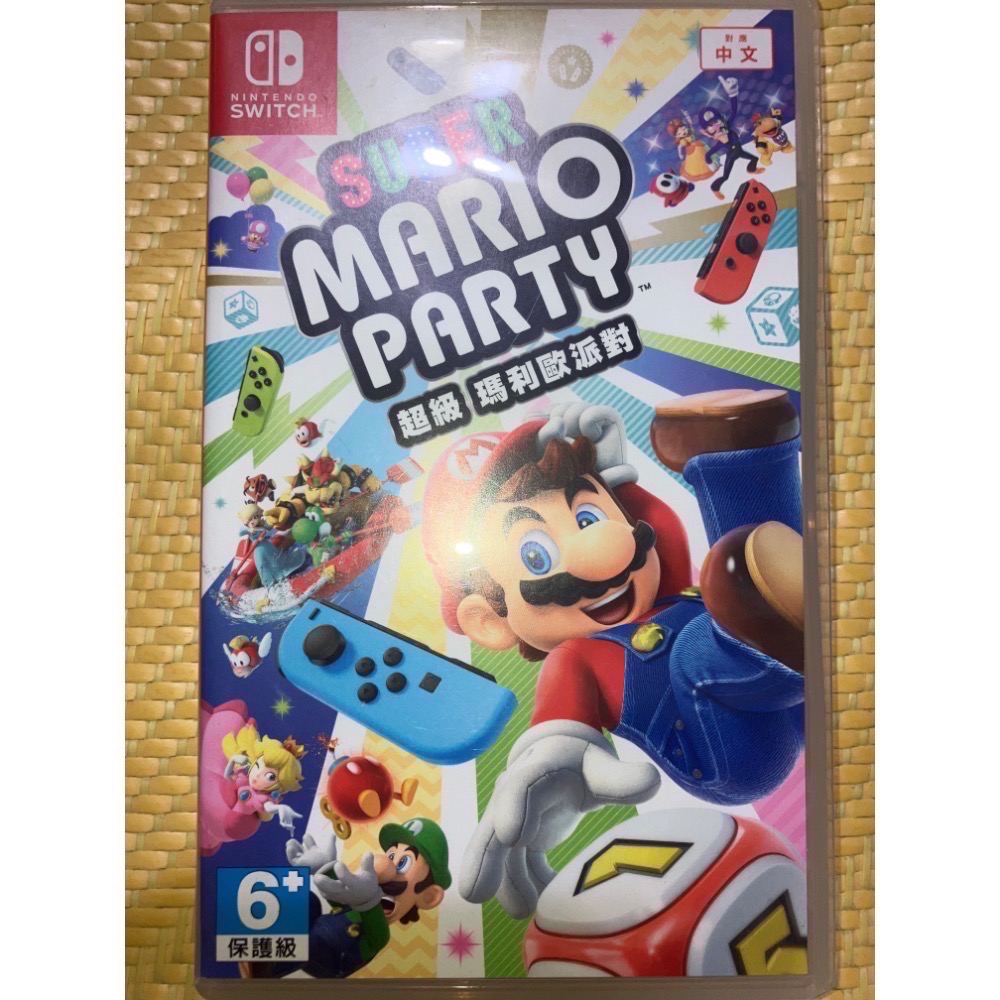 NS Switch 超級 瑪利歐派對 超級巨星 空前盛會 對應中文 公司貨代理版 二手-規格圖1