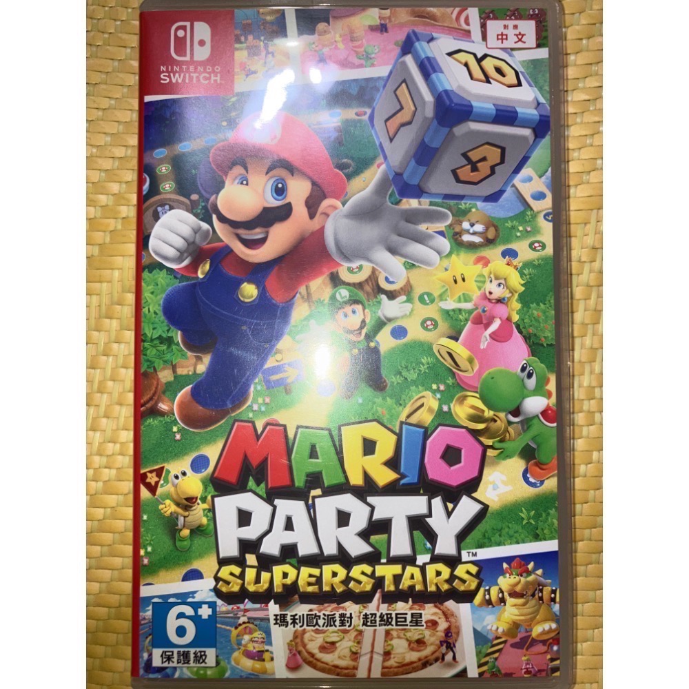 NS Switch 超級 瑪利歐派對 超級巨星 空前盛會 對應中文 公司貨代理版 二手-規格圖1