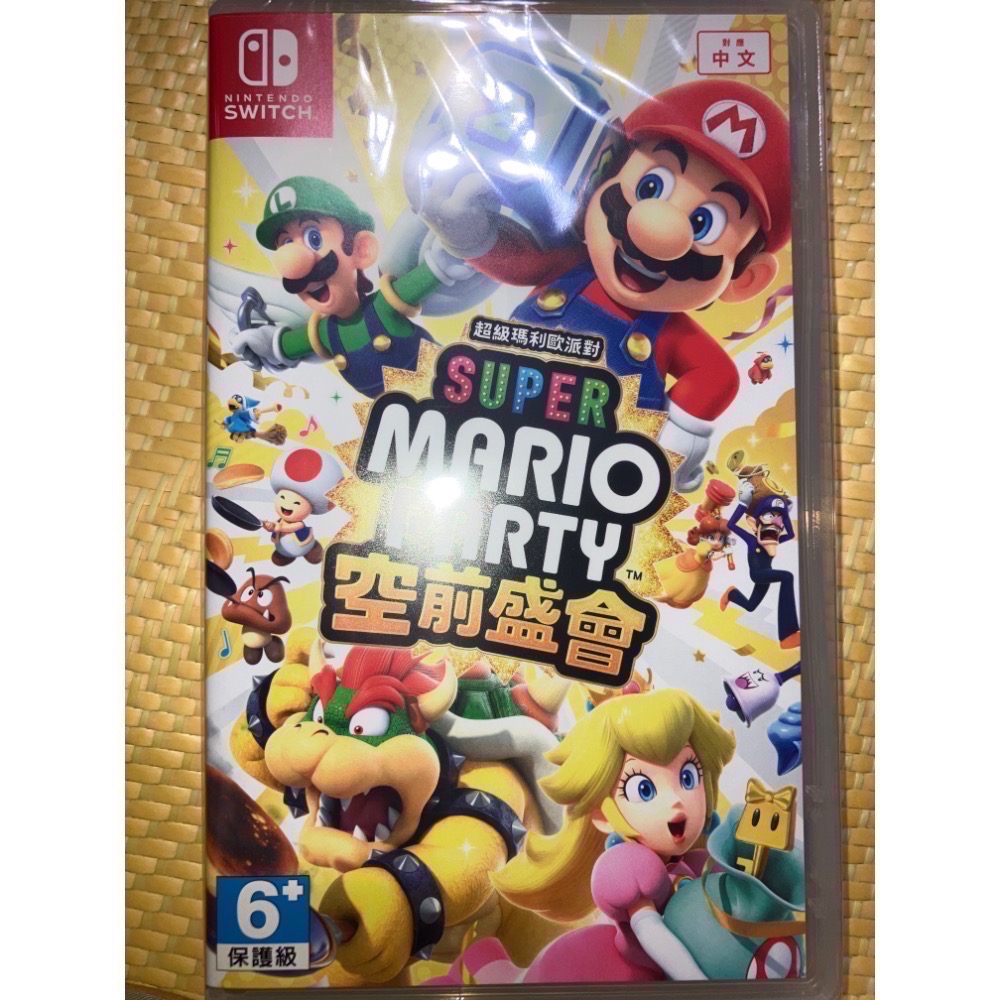 NS Switch 超級 瑪利歐派對 超級巨星 空前盛會 對應中文 公司貨代理版 二手-規格圖1