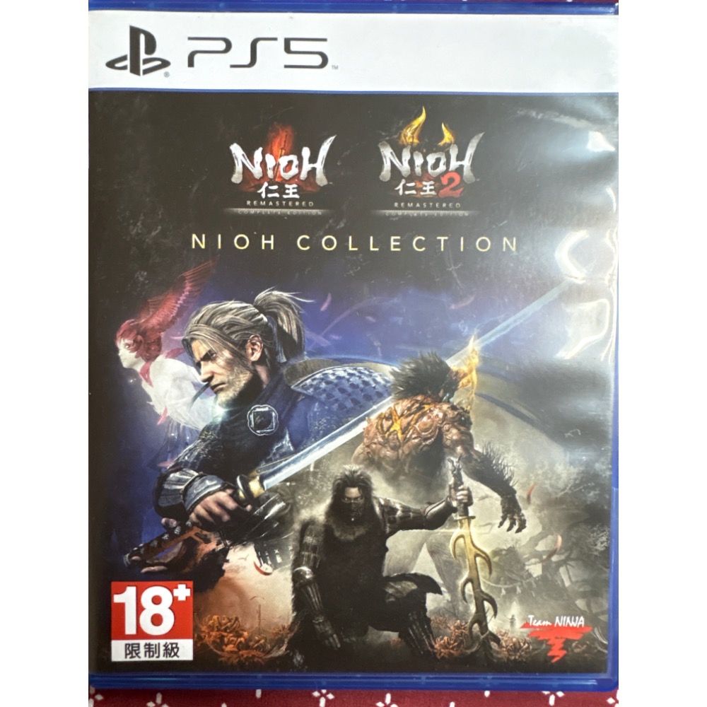 PS5 二手中古中文遊戲片 仁王3 仁王 1+2 合輯 合集-規格圖1