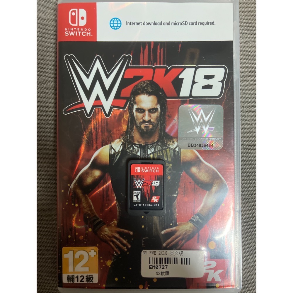 Wwe 2k18 Nintendo Switch Game Nintendo Switch 5DM002 WWE 2K18