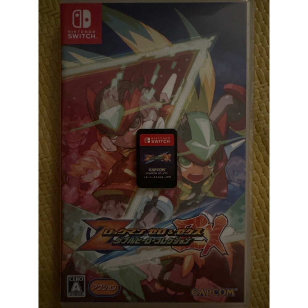 NS SWITCH 二手 洛克人ZX & 洛克人X+X2合輯 (X2序號還在）-規格圖1