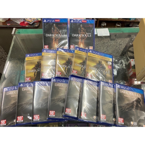 PS4 全新遊戲片 黑暗靈魂 三部曲 黑魂 暗魂系列