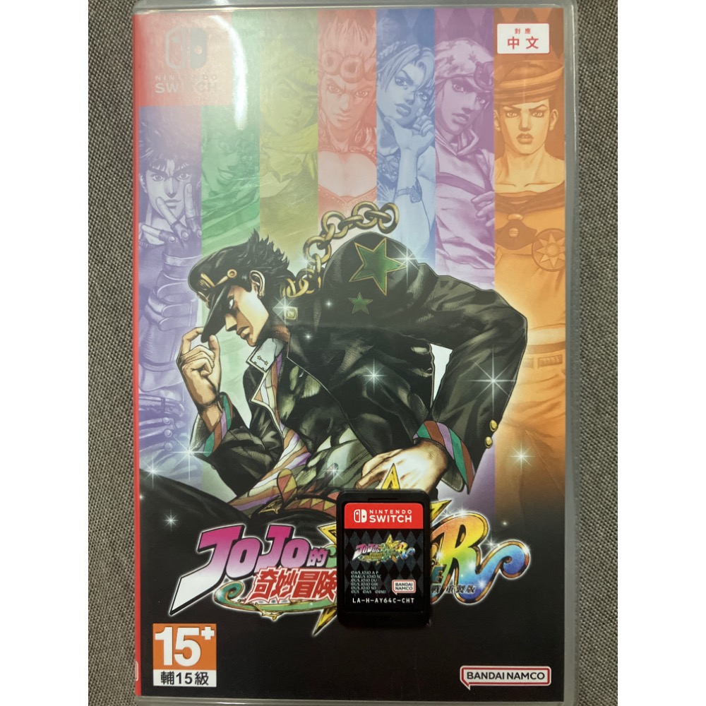 NS SWITCH JOJO的奇妙冒險 群星之戰 重製版 全新中文版未拆 & 中古二手遊戲片-規格圖2