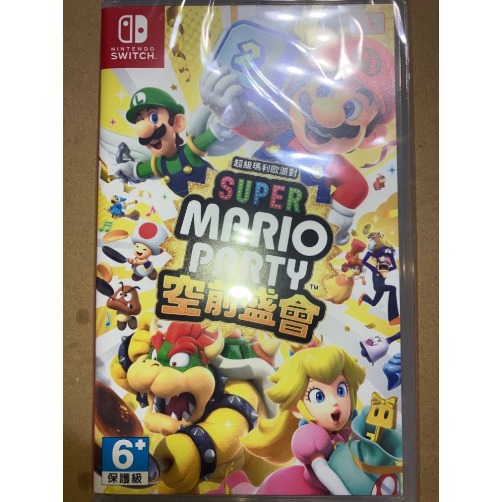 NS 24/10/17發售 全新 超級瑪利歐派對 空前盛會 社群預購者 務必訂單備註你的名稱 未備註就不附特典了-規格圖1