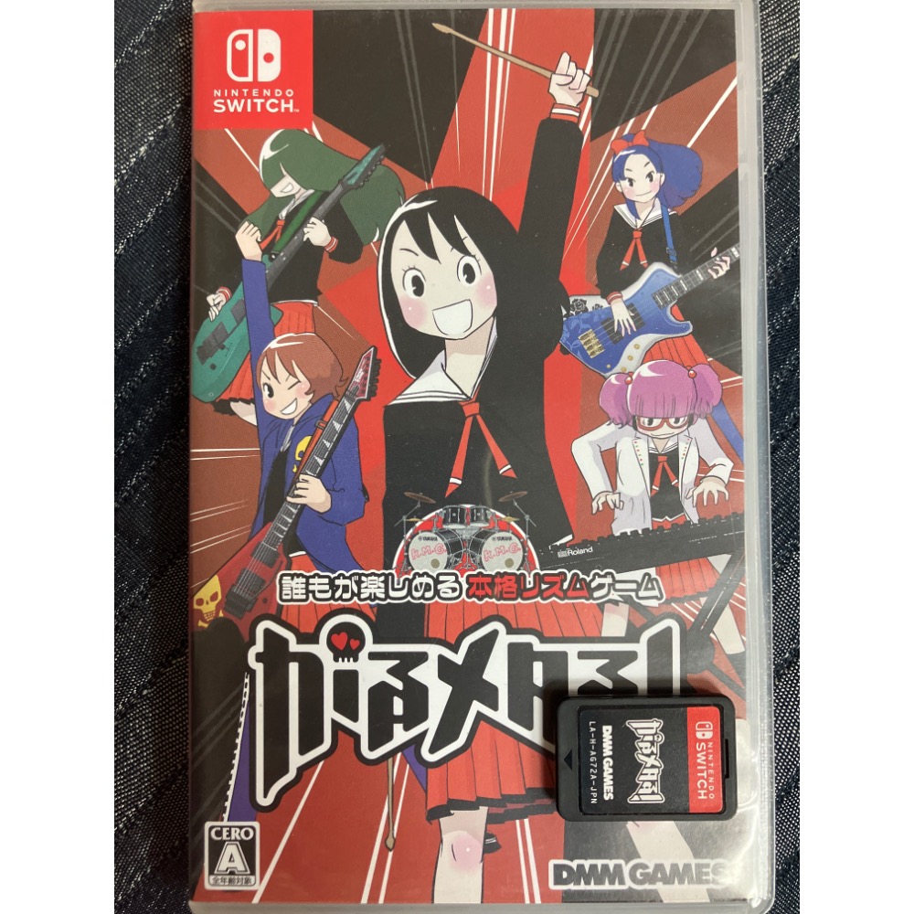 《全新&二手現貨速寄》 NS Switch 女子金屬搖滾 がるメタる！ Gal Metal 日文版-規格圖1