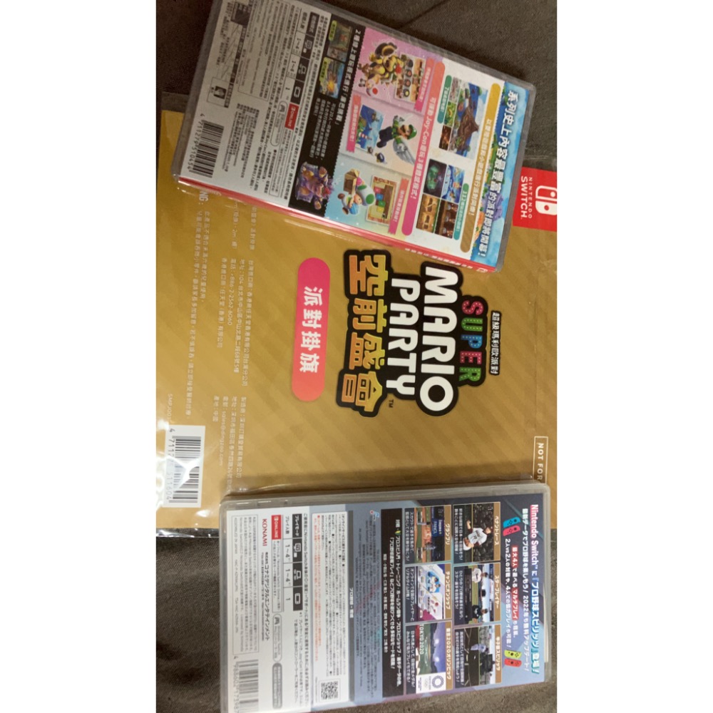 NS SWITCH 全新空前盛會 1300 二手野球魂 1250 - 驚起&U 1400 貼1150-細節圖2